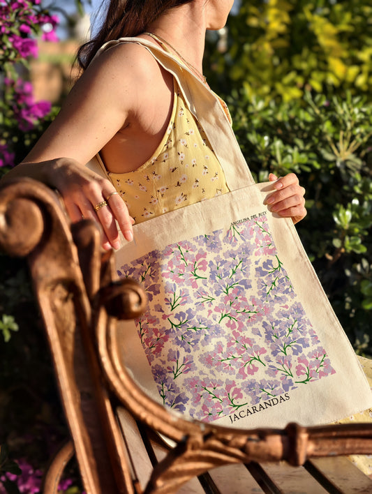 Tote bag “Jacarandas”