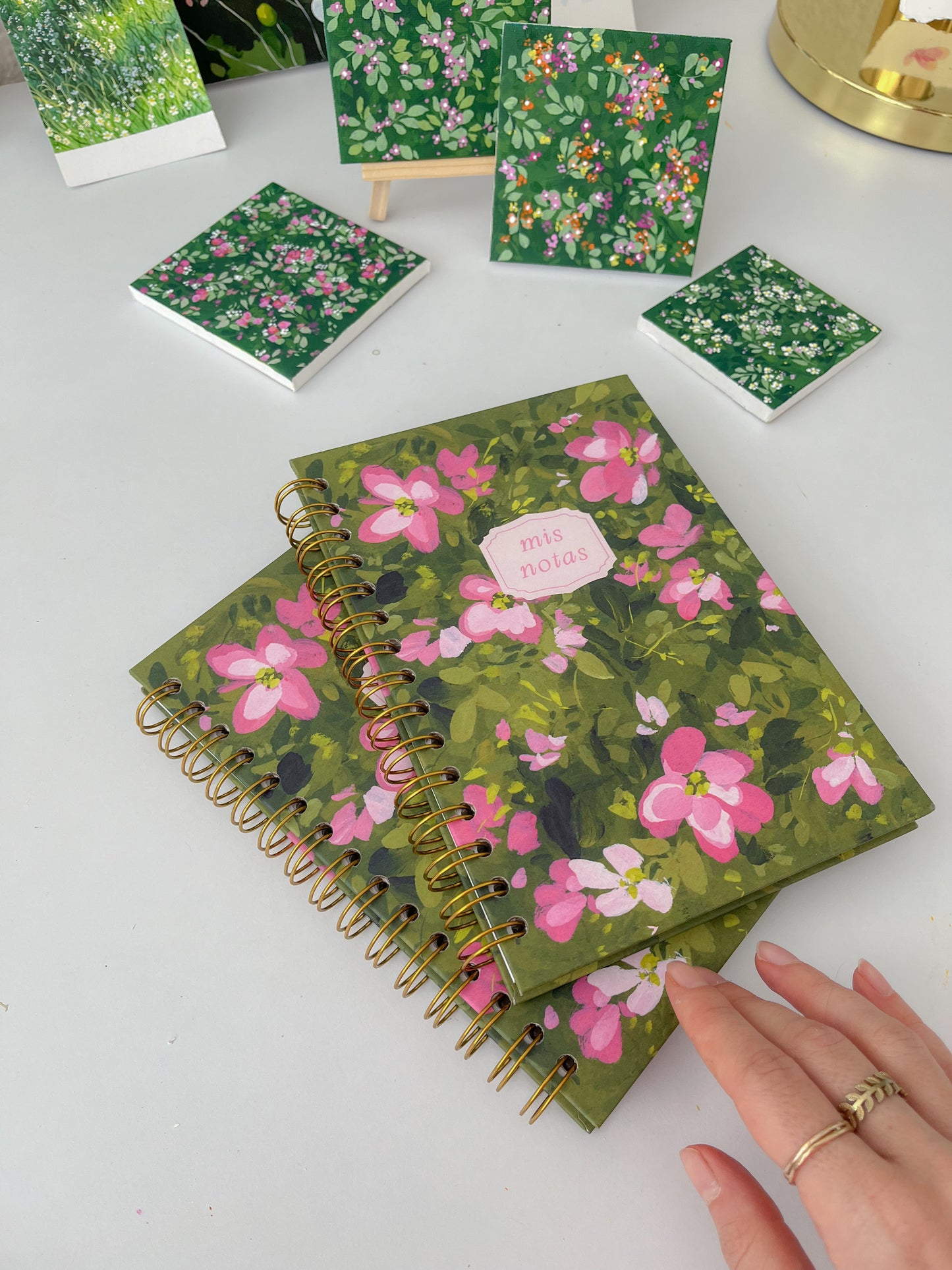 Libreta de notas Rosa