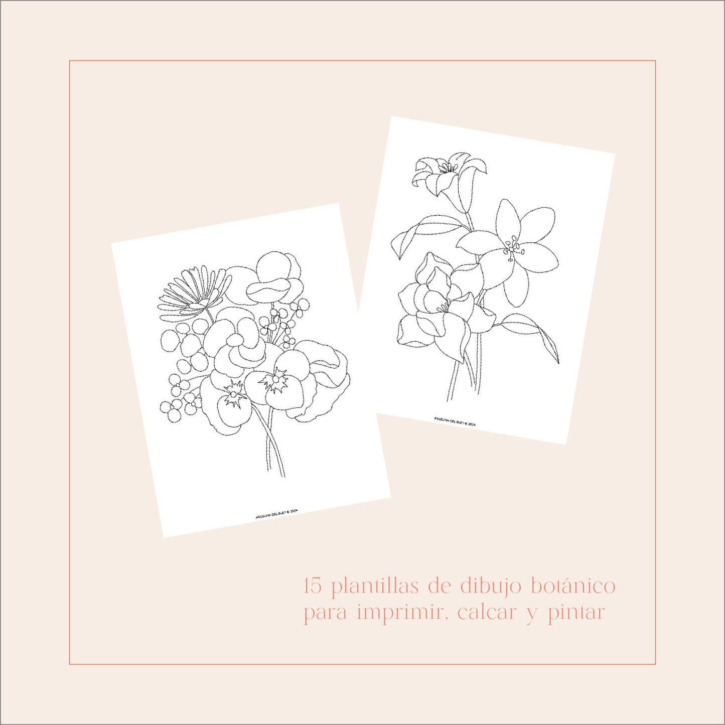 Plantillas de Dibujo: Libro descargable