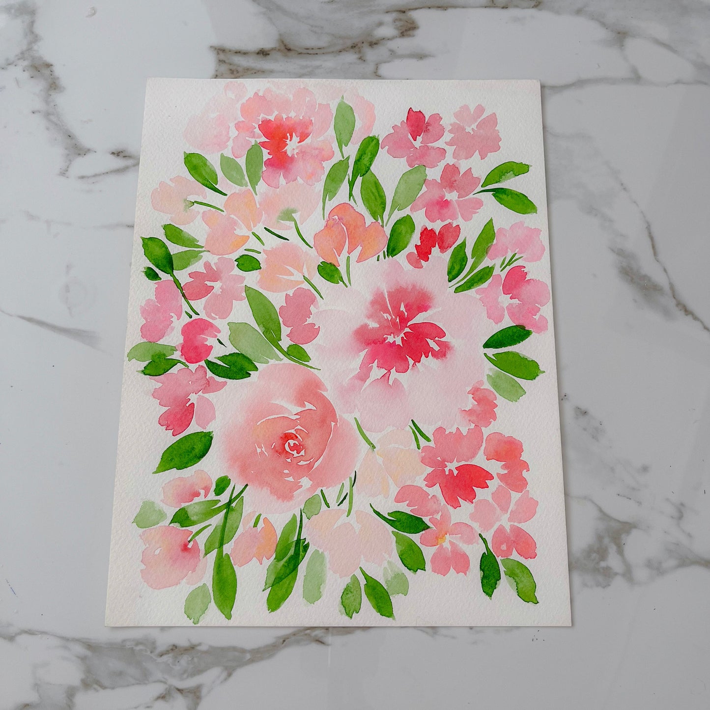 Bouquet Carmin