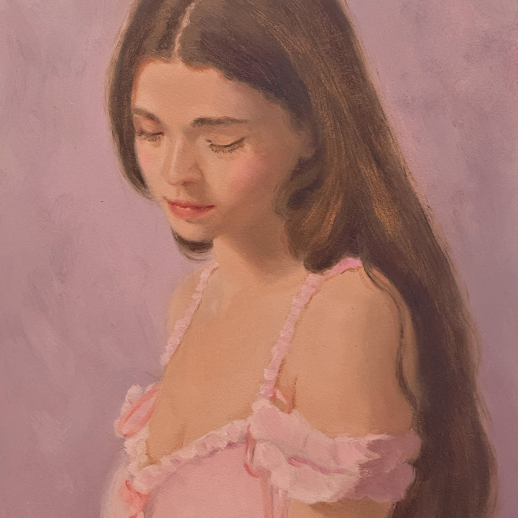 Retrato morado